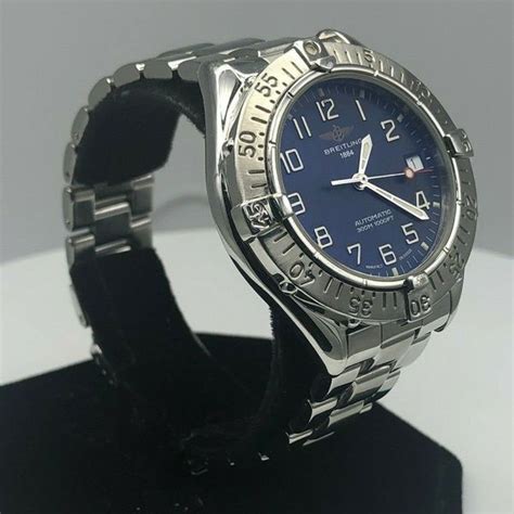 breitling colt automatic a17035 price|Breitling colt automatic 44mm blue.